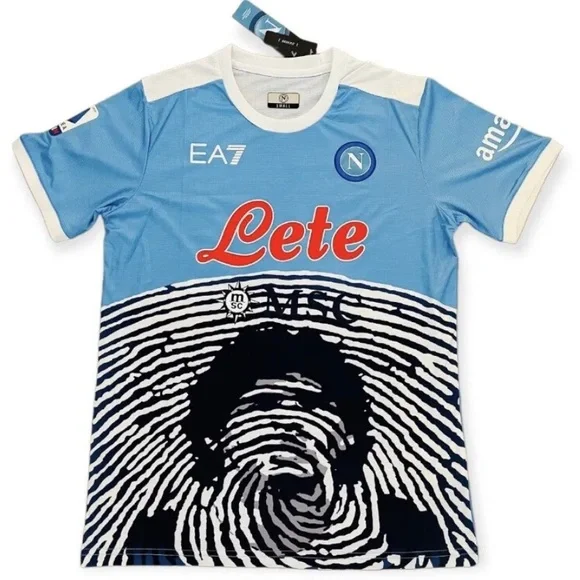 Emporio Armani | Shirts | Sold Napoli Maradona Soccer Ea7 Jersey